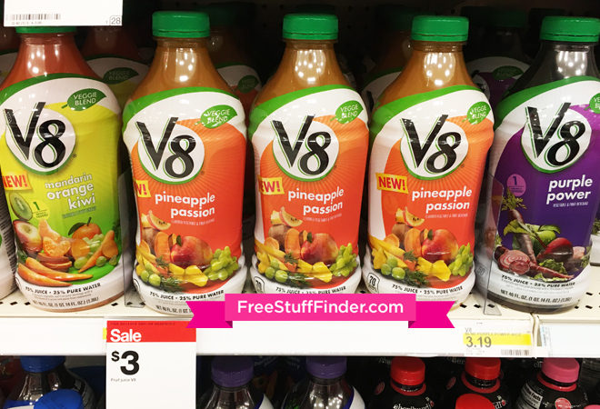 $2 (Reg $3.19) V8 Veggie Blends Juice at Target