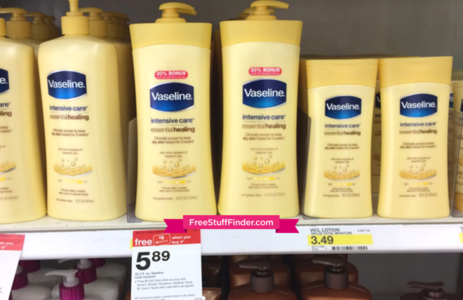 *HOT* $3.22 (Reg $6) Vaseline Intensive Care Lotion at Target