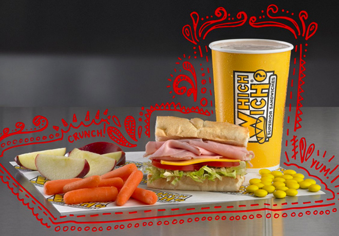 *HOT* $5 Off $5 Which Wich Online Order = FREE Kids Meal!