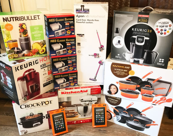 Giveaway Time! 2 Readers Win Anything In the Picture (Nintendo NES, Dyson, Keurig)