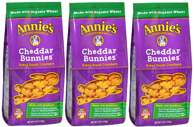 $1.25 (Reg $3) Annie's Cheddar Bunnies at Walgreens (Print Now!)