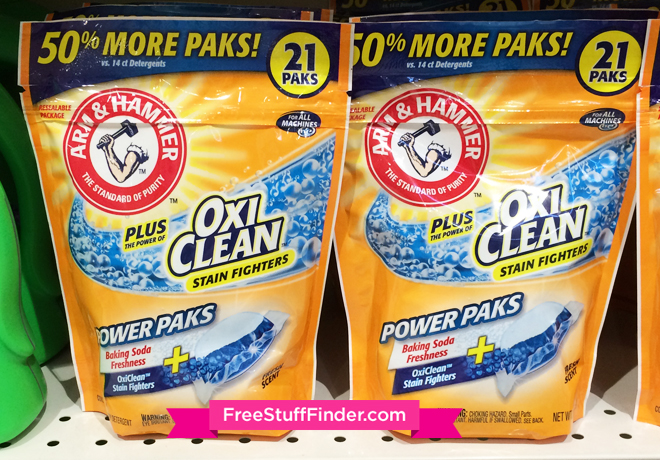 *NEW* $1.00 Off Arm & Hammer Power Paks Coupon (PRINT NOW!)