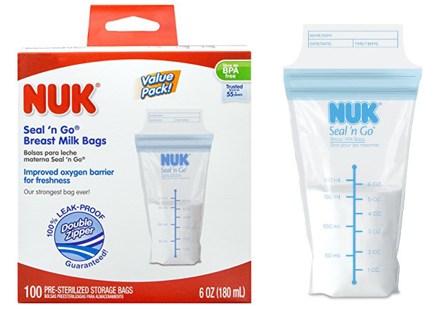 *HOT* $0.10 Per Nuk Seal n' Go Breast Milk Bags