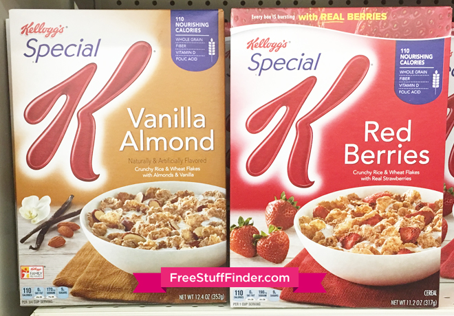 $1.66 (Reg $4.59) Kellogg’s Special K Cereal at CVS