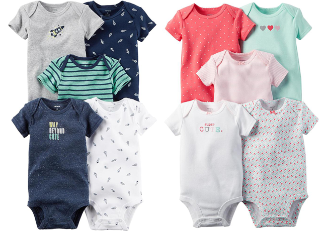 *HOT* $7.80 (Reg $26) Carter's Onesies + FREE Pickup