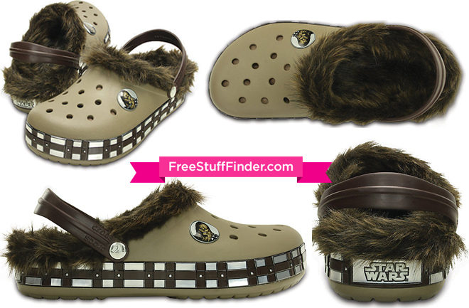 $27.49 (Reg $55) Crocs Chewbacca Fuzz-Lined Clogs + FREE Shipping