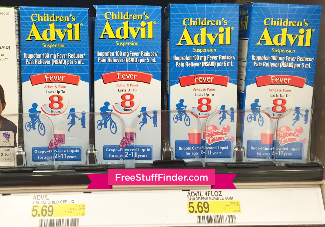 $2.12 (Reg $5.69) Children’s Advil Fever at Target + CVS Deal