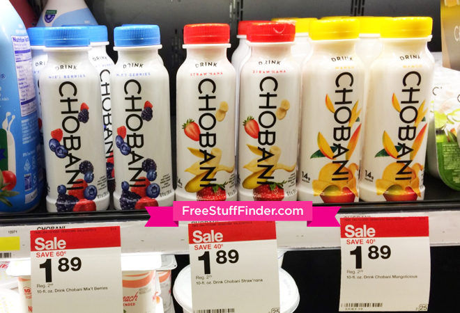 $0.89 (Reg $2.49) Chobani Drink Bottles at Target