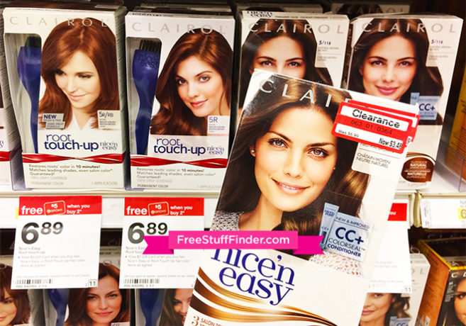 FREE Clairol Nice’n Easy Hair Color at Target (Clearance Find)