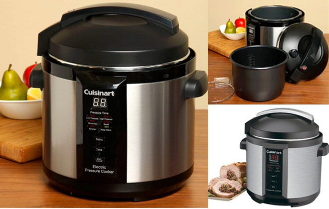 Cuisinart 6-Quart Electric Pressure Cooker JUST $59.99 + FREE Shipping (Reg $100)