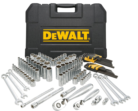 $59.99 (Reg $140) Dewalt 156-Piece Tool Set + FREE Shipping (Today Only)