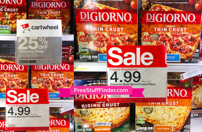 $3.33 (Reg $5.49) DiGiorno Pizza at Target