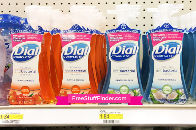 $0.90 (Reg $1.84) Dial Complete Foaming Hand Soap at Target
