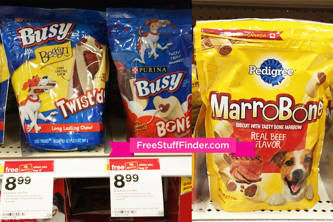 *HOT* $2.97 (Reg $9) Purina & Pedigree Dog Treats at Target