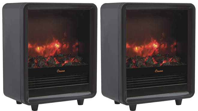*HOT* $44.99 (Reg $90) Fireplace Space Heater + FREE Shipping