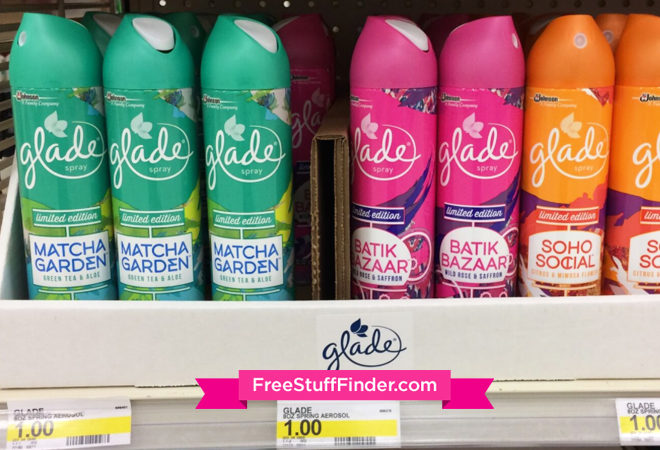 $0.60 Glade Air Freshener Spray at Target (Print Now!)