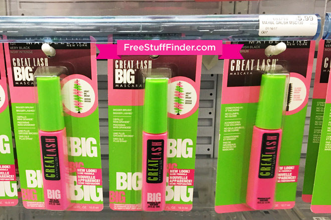 *HOT* $0.49 (Reg $6) Maybelline Great Lash Mascara at CVS