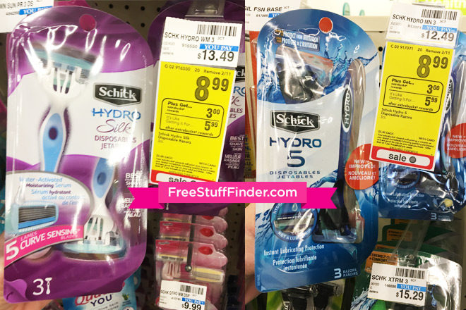 *HOT* $2.99 (Reg $12.49) Schick Hydro Razors at CVS