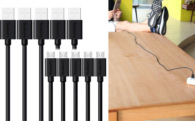 *HOT* $1.10 per Micro USB Lightning Cable