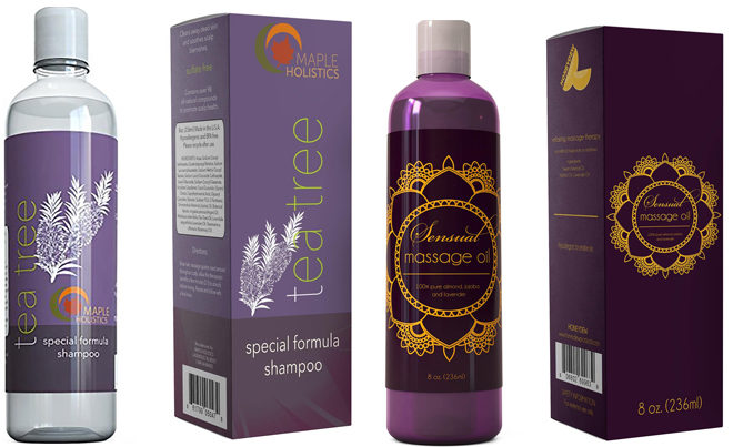 FREE Sample Maple Holistics Shampoo or Massage Oil