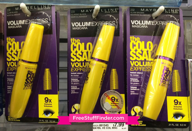 *HOT* $1.99 (Reg $8) Maybelline Mascara at CVS