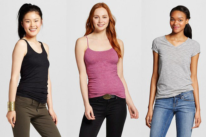 *HOT* $2.70 (Reg 9) Mossimo Women's Tops + FREE Store Pickup