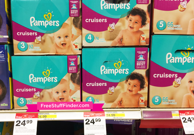 $16.99 (Reg $25) Pampers Super Pack Diapers at Target