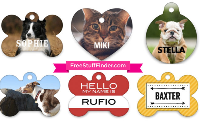 FREE Personalized Pet Tag at Shutterfly (Just Pay Shipping)