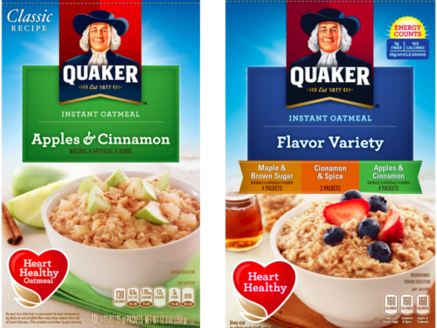 $1.17 (Reg $2.69) Quaker Oatmeal at Kroger