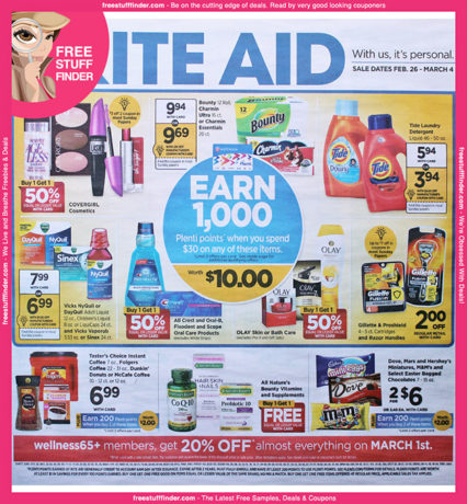 *HOT* Rite Aid Ad Preview (Week 2/26 – 3/4)