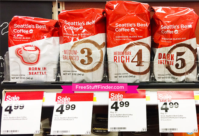 *HOT* $2.45 (Reg $5.64) Seattle’s Best Ground Coffee at Target (Today Only!)