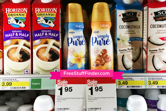 $0.79 (Reg $2) International Delight Simply Pure Creamer at Target