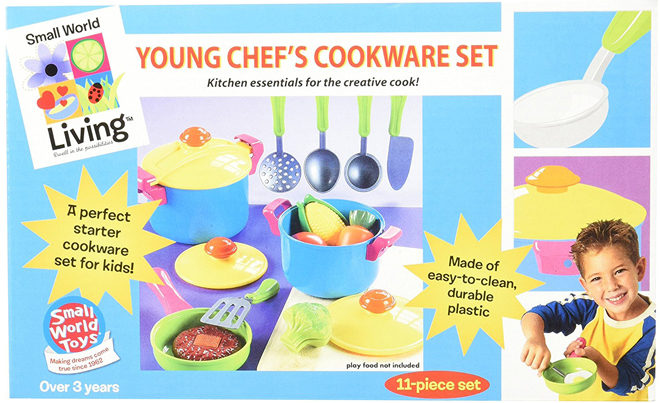 *HOT* $6.91 (Reg $24) Small World Toys 11pc Cookware Playset (Best Price!)