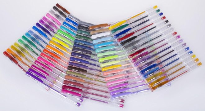 $15.99 (Reg $60) 80 Gel Pens - $0.14 Each!