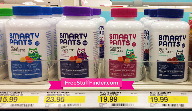 *HOT* $3.99 (Reg $20) SmartyPants Women’s Multivitamins at Target