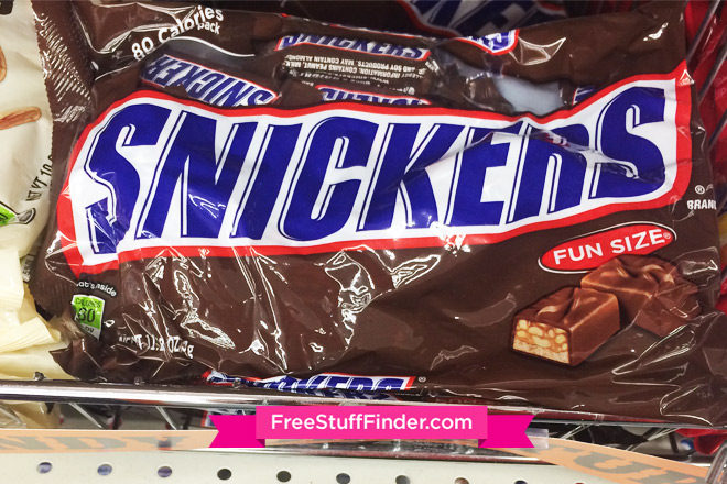 $1.33 (Reg $5) Snickers Fun Size Bags at CVS