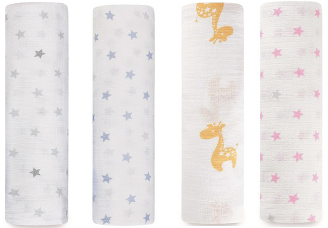 $7.79 (Reg $13) Aden + Anais Swaddle Blankets + FREE Pickup