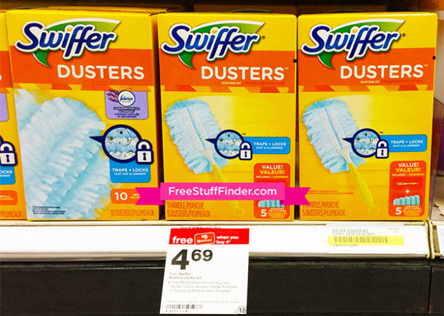 *HOT* $1.44 (Reg $4.69) Swiffer Dusters Starter Kits at Target