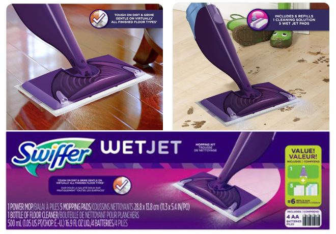 *HOT* $10.10 (Reg $23) Swiffer WetJet Mop Kit + FREE Shipping