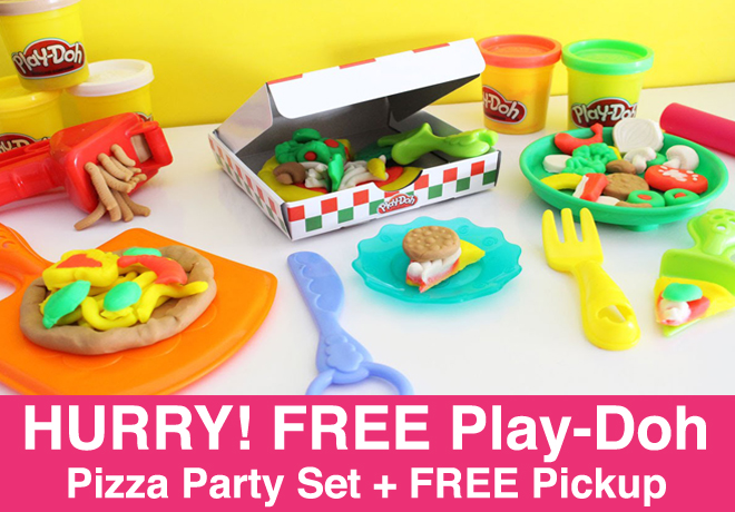 HURRY! FREE Play-Doh Pizza Party Set + FREE Pickup ($10 Value!)