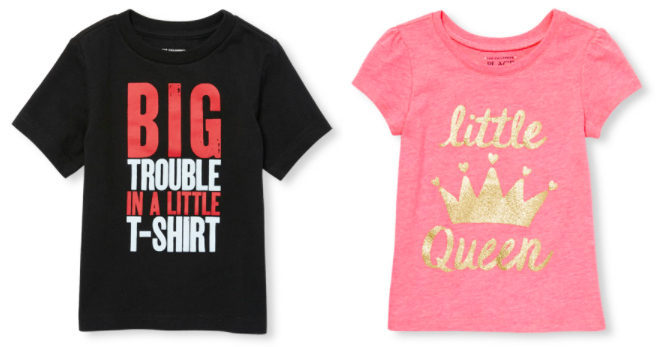 *HOT* 60% Off Kid's Graphic Tees + FREE Shipping (As low as $3.80 each!)