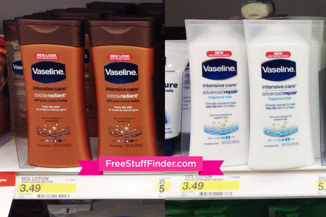 FREE Vaseline Intensive Care Lotion at Target