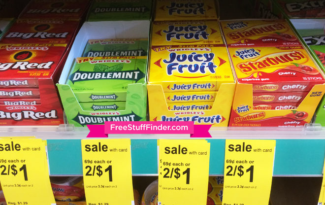 *HOT* $0.25 (Reg $1.29) Wrigley's Gum & Mentos Mints at Walgreens