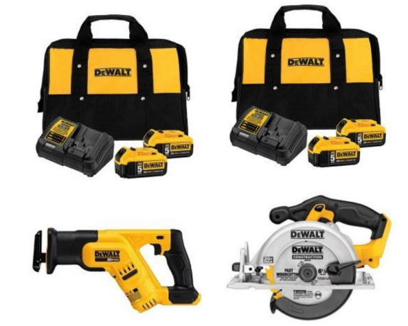 *HOT* $259.99 (Reg $418) DeWalt Tool Starter Kit + FREE Shipping (Ends Tonight!)