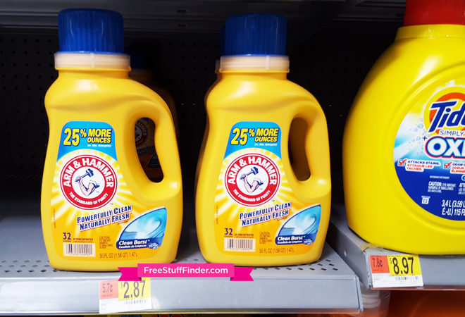 $1.87 (Reg $3) Arm & Hammer Laundry Detergent at Walmart (Print Now!)