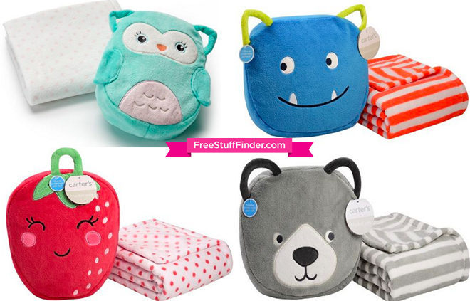 *HOT* $8.96 (Reg $32) Carter's Blanket & Bag Sets + FREE Shipping