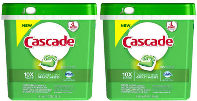 $13.94 (Reg $19) Cascade ActionPacs Dishwasher Detergent ($0.22 Per Pac!)