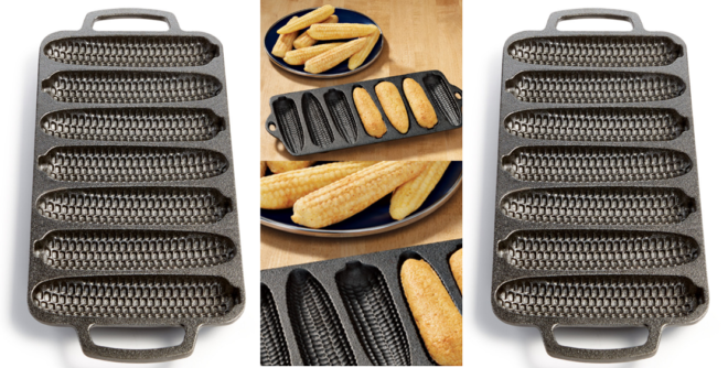 $14.44 (Reg $35) Martha Stewart Cast Iron Cornbread Pan + FREE Pickup