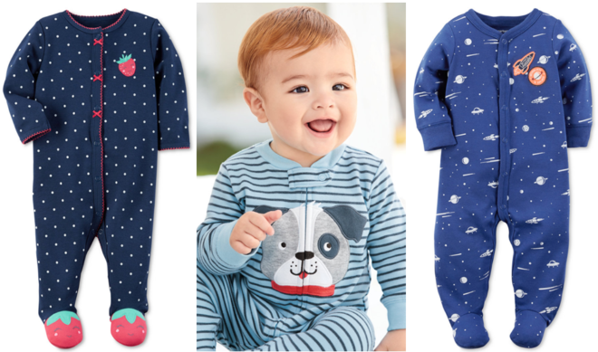 $6.39 (Reg $16) Carter’s Baby Coveralls + FREE Pickup