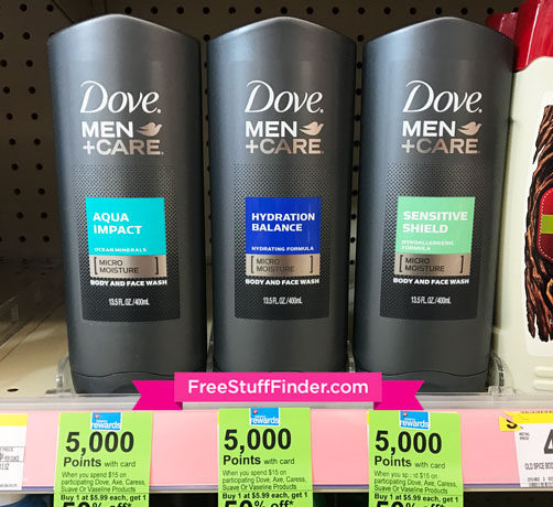 $2.49 (Reg $6) Dove Men + Care Body Wash at Walgreens